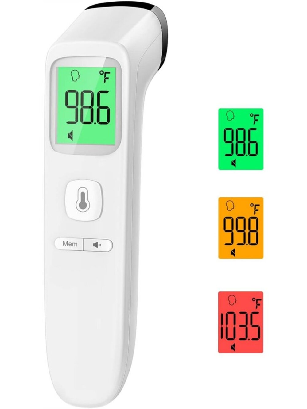 No-Touch Infrared Thermometer for Adults & Kids, Accurate Baby Fever Monitor